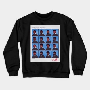 Black Hurr Styles Crewneck Sweatshirt